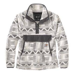 Carhartt Relaxed Fit Fleece Quarter-Snap Pullover
